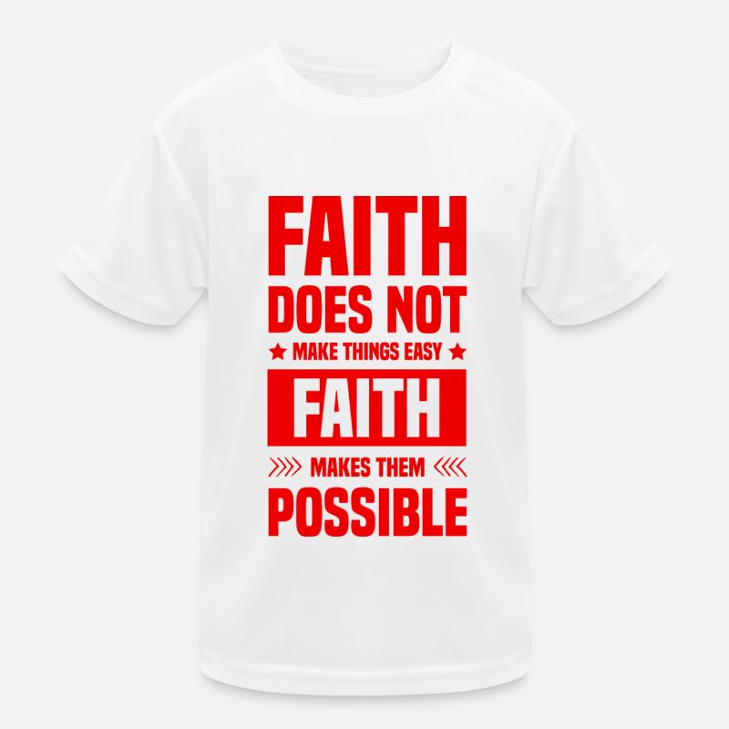bibel glaube Kinder Funktions-T-Shirt