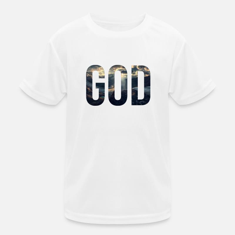 Gott Kinder Funktions-T-Shirt