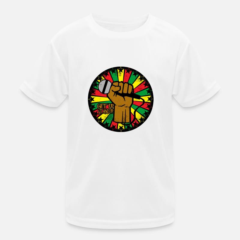 Reggae Kinder Funktions-T-Shirt