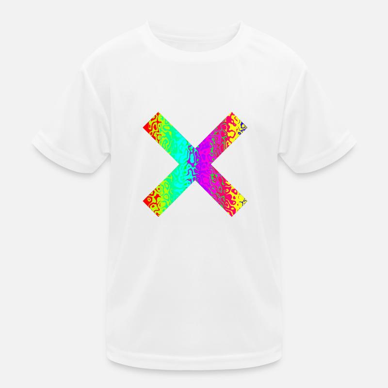 Kreuz Kinder Funktions-T-Shirt