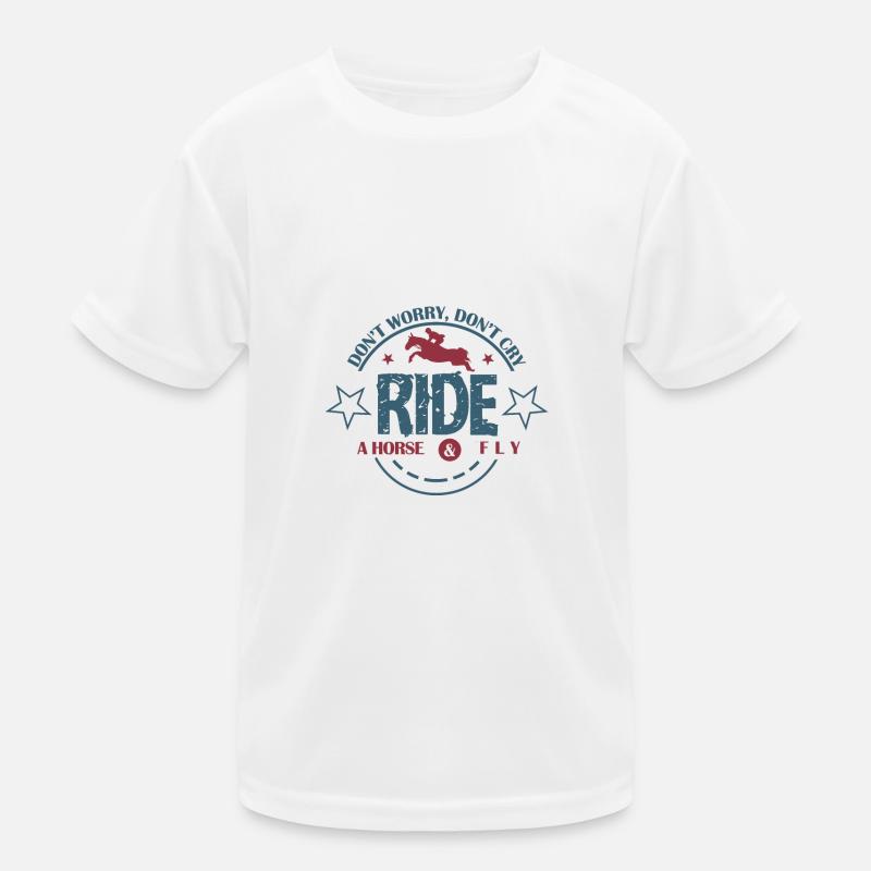 Citation de citations de chevaux T-shirt sport Enfant