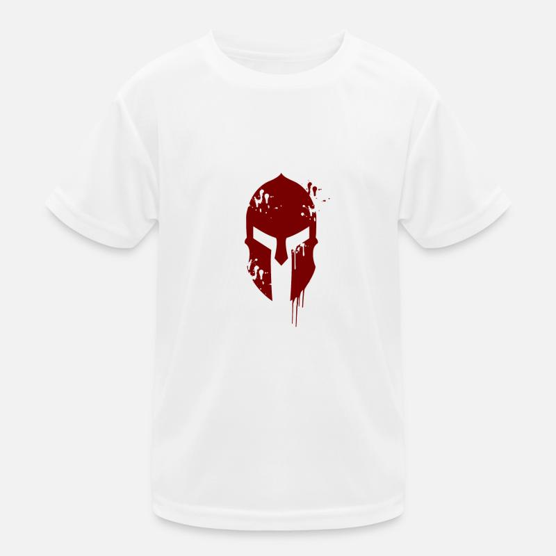 300 Spartaner Helm Kinder Funktions-T-Shirt