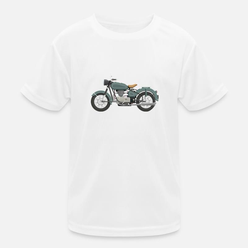moto T-shirt sport Enfant