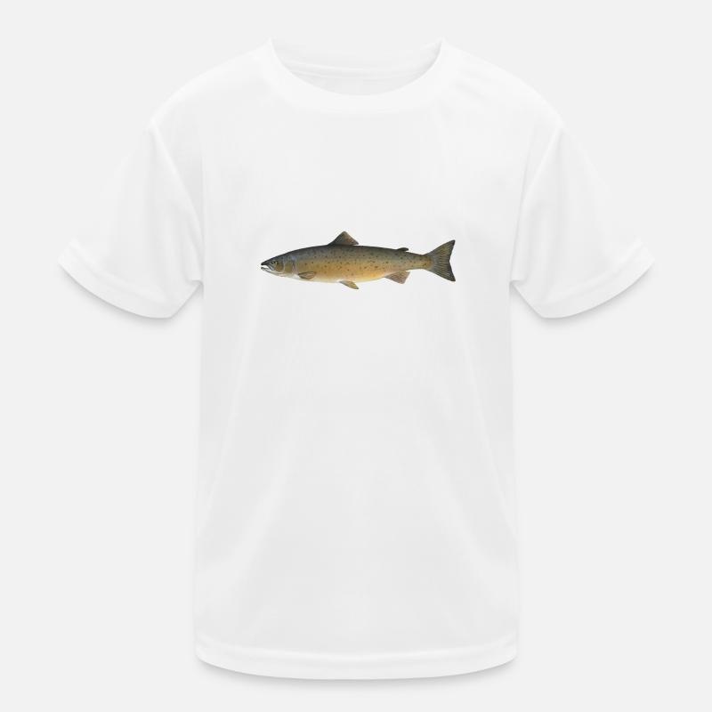 saumon T-shirt sport Enfant