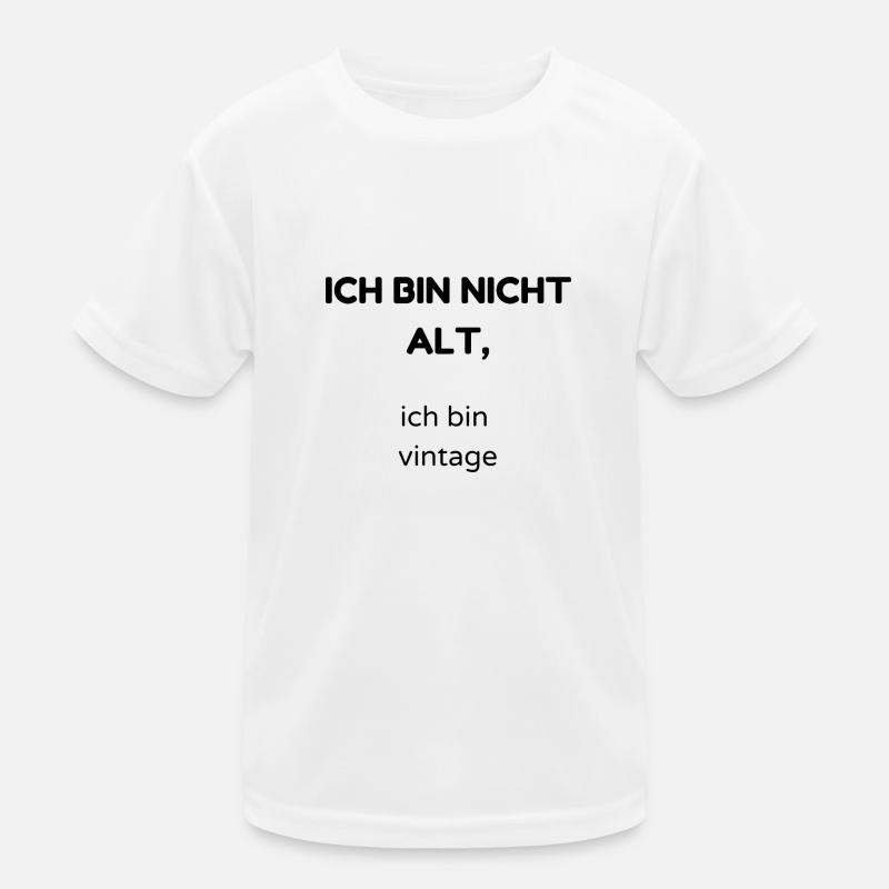 alt Kinder Funktions-T-Shirt