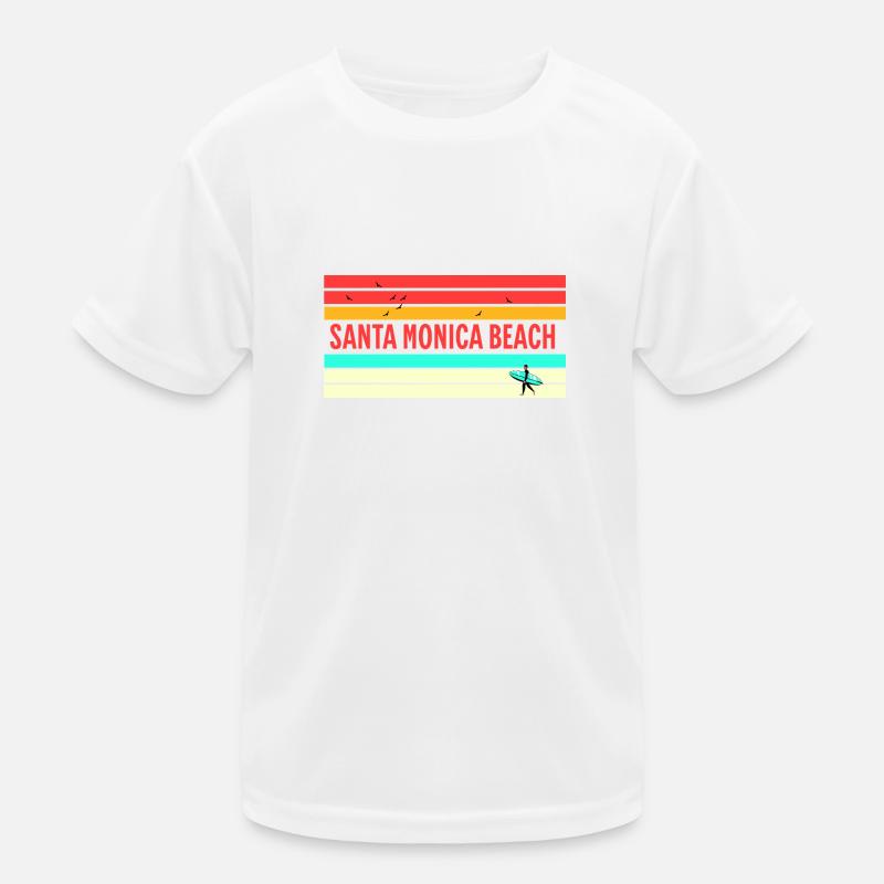 Santa Monica Beach: Perfektes Geschenk & Souvenir! Kinder Funktions-T-Shirt