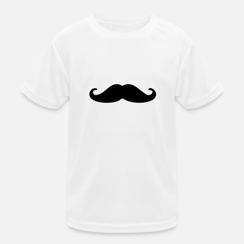 Moustache Kids Functional T-Shirt
