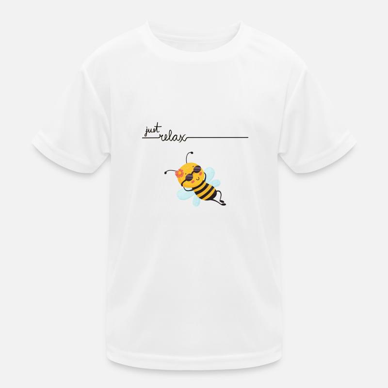 Just relax bee Kinder Funktions-T-Shirt