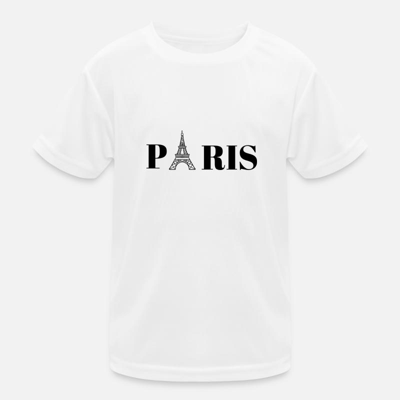 Eiffelturm Paris Kinder Funktions-T-Shirt