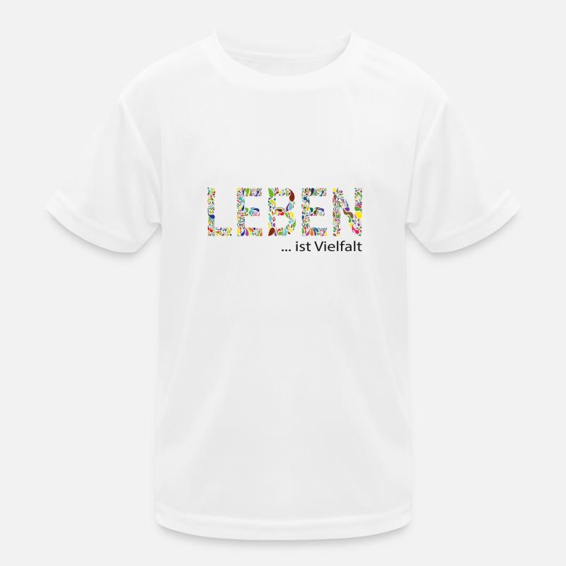 Leben Kinder Funktions-T-Shirt