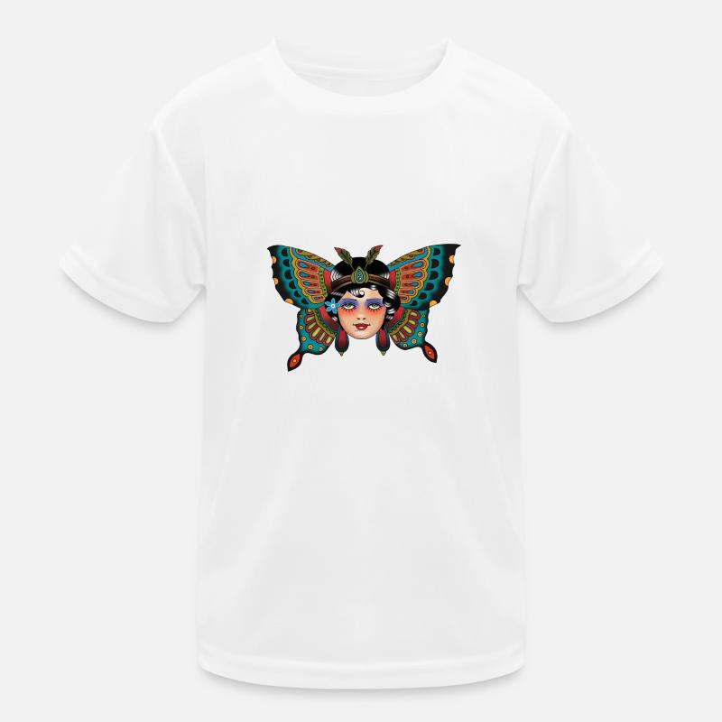 Butterfly Kinder Funktions-T-Shirt