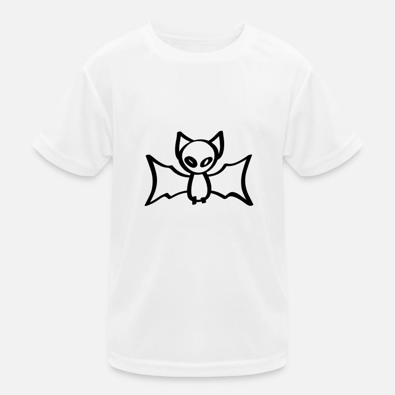fledermaus halloween bat Kinder Funktions-T-Shirt