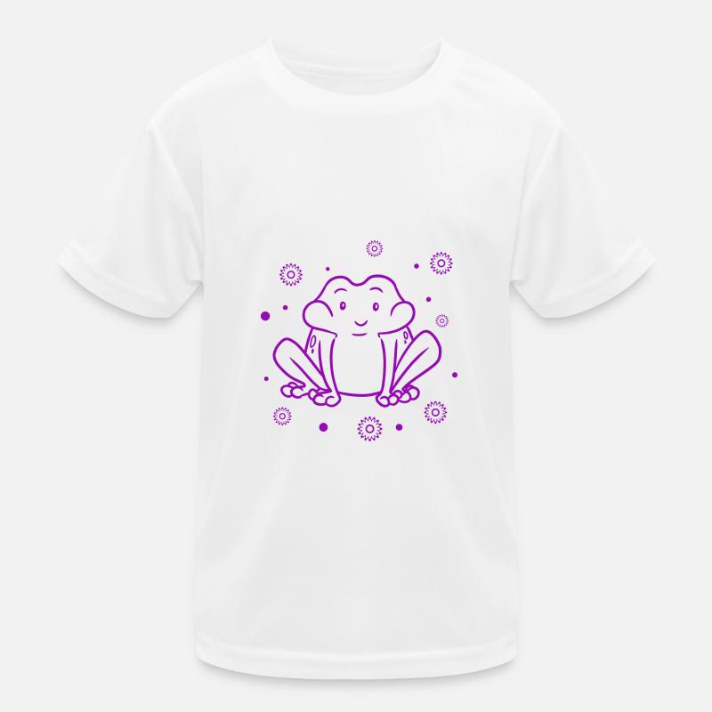 Frosch Kinder Funktions-T-Shirt