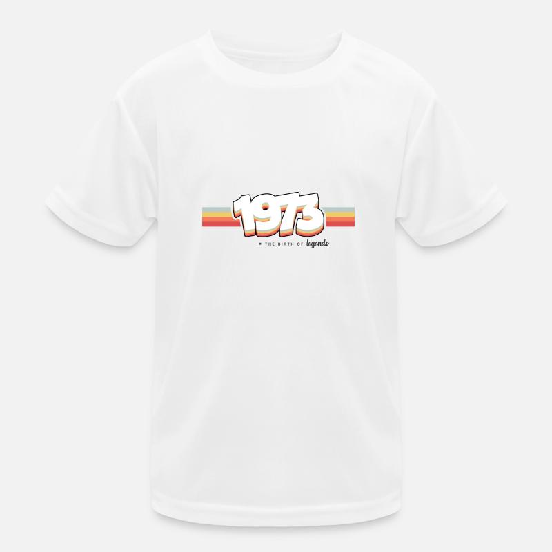 1973 Die Geburt der Legenden Kinder Funktions-T-Shirt
