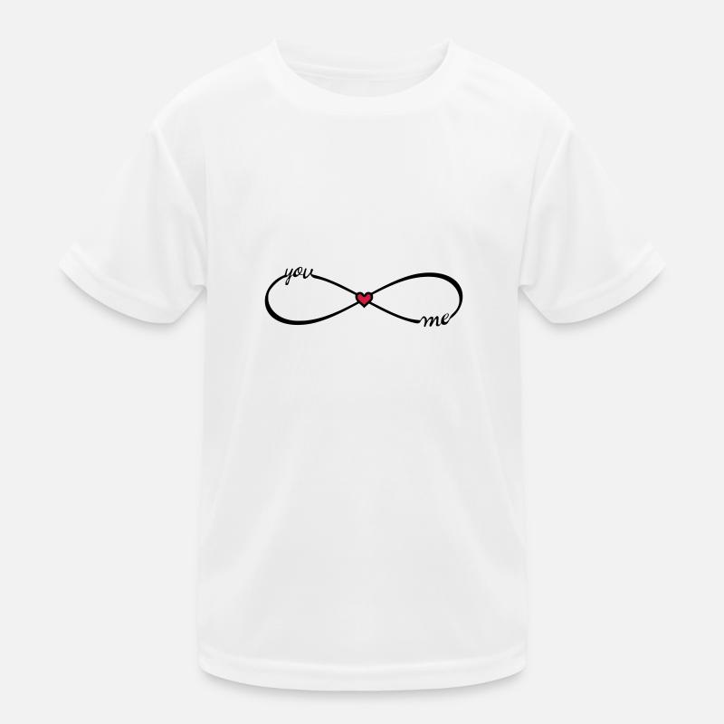 symbole de l'infini Infinity vous me & BFF T-shirt sport Enfant