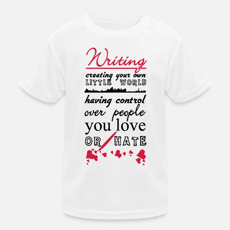 Writing Kids Functional T-Shirt