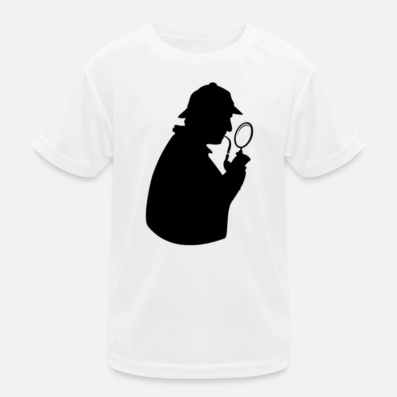 sherlock holmes 147255 Kinder Funktions-T-Shirt