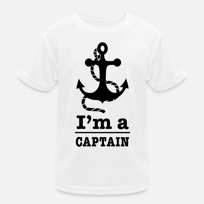 captain Kids Functional T-Shirt