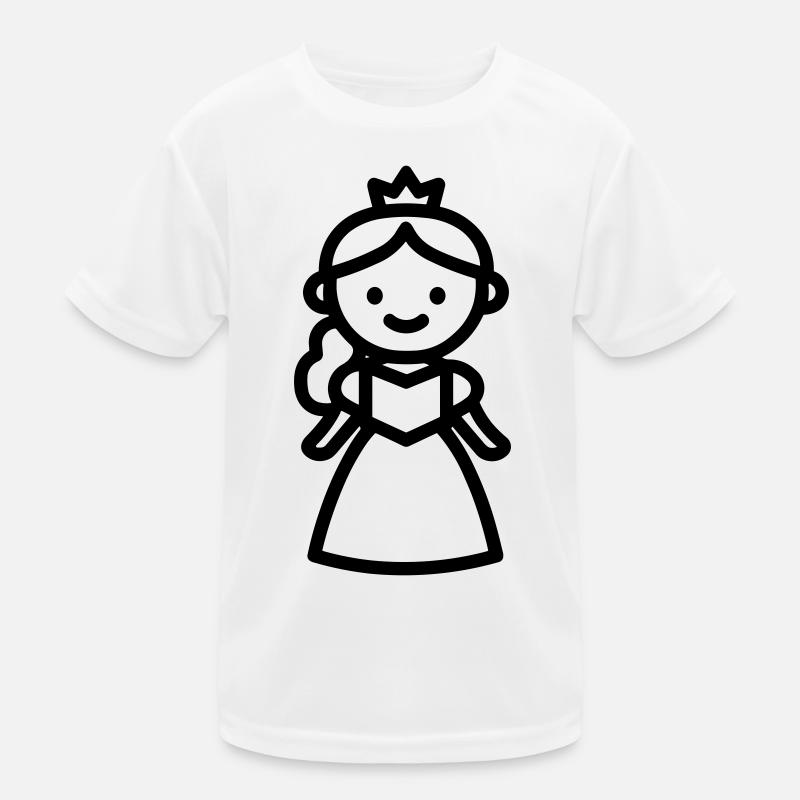 Prinzessin Kinder Funktions-T-Shirt