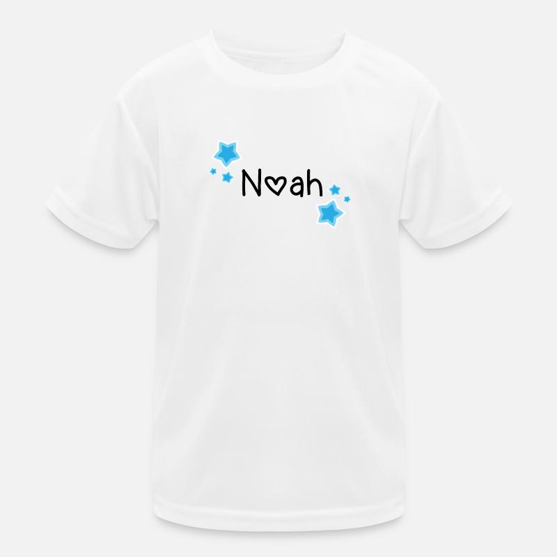 Name - Noah Kids Functional T-Shirt