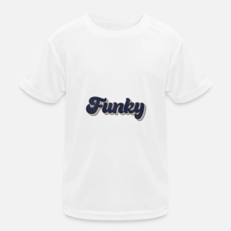 Funky Retro T-shirt sport Enfant