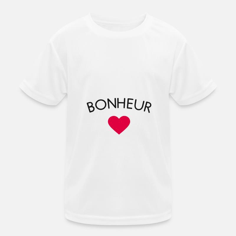 Bonheur T-shirt sport Enfant