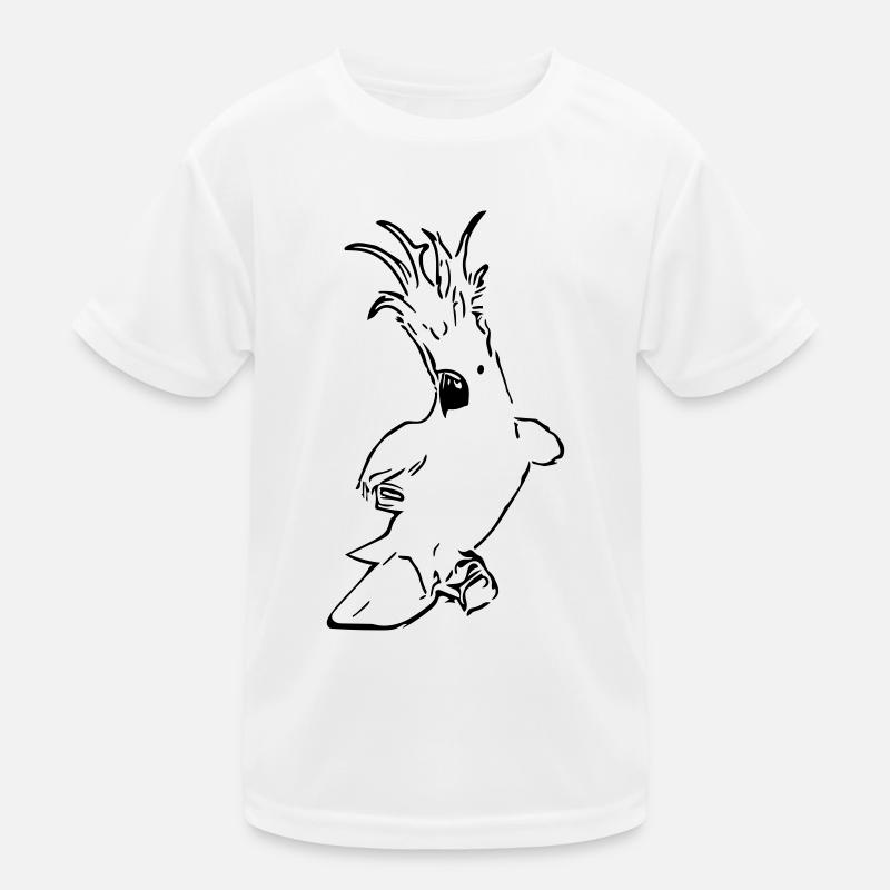 Cacatoès mignon T-shirt sport Enfant