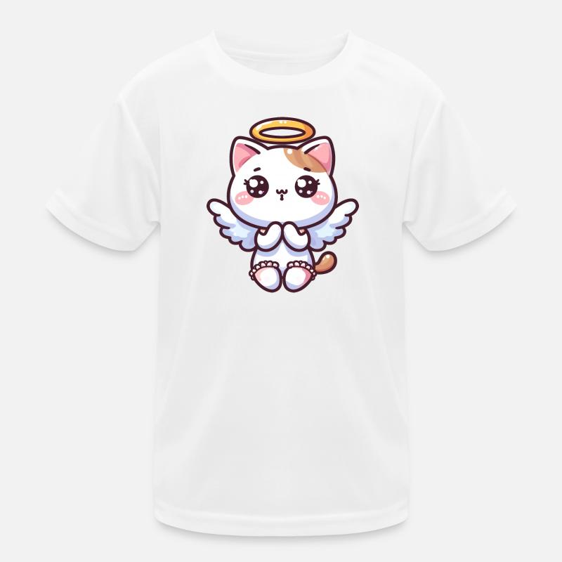 Ange Chat Anime Ange Chaton T-shirt sport Enfant