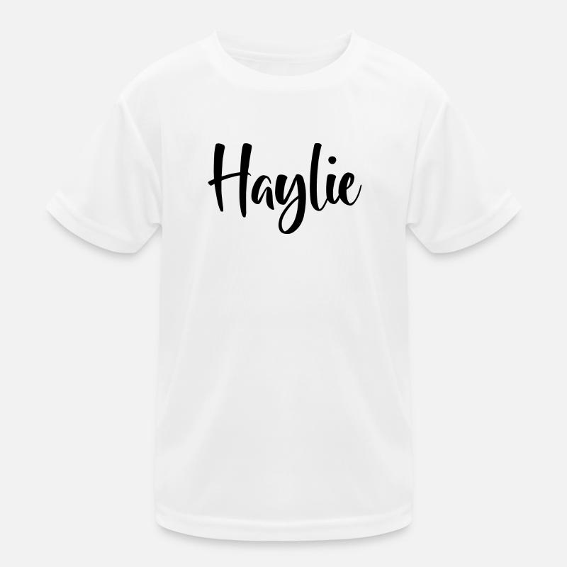 Name - Haylie Kids Functional T-Shirt