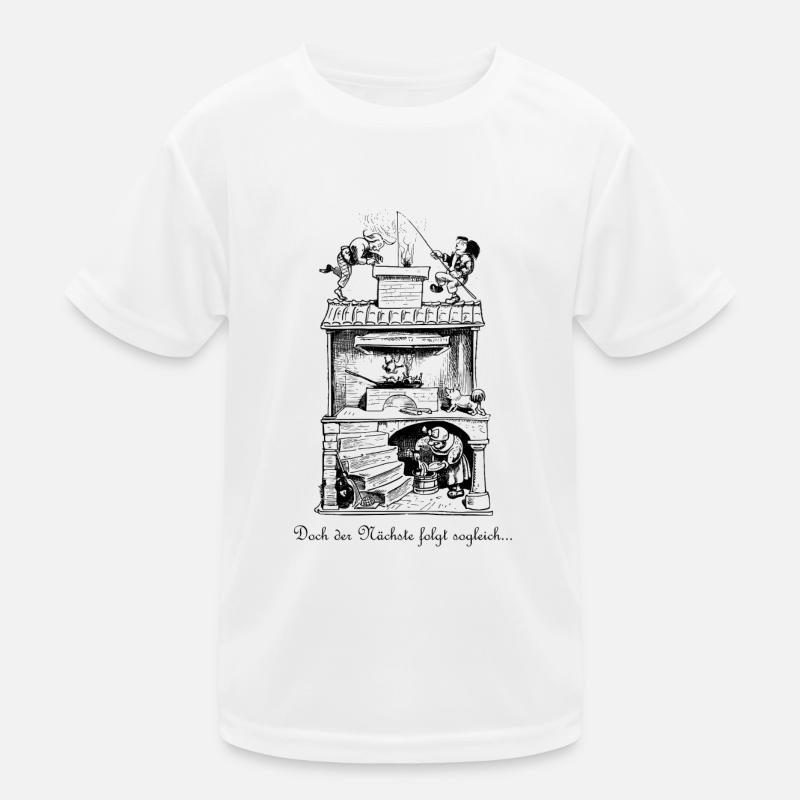 Max und Moritz 1 Kinder Funktions-T-Shirt