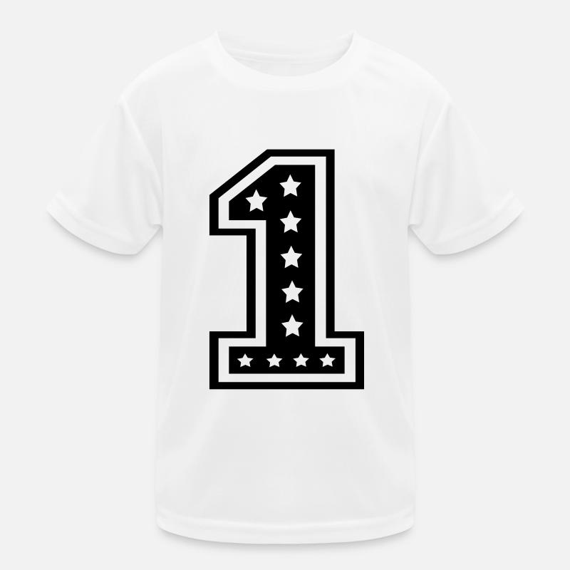 Nr. 1 Kinder Funktions-T-Shirt