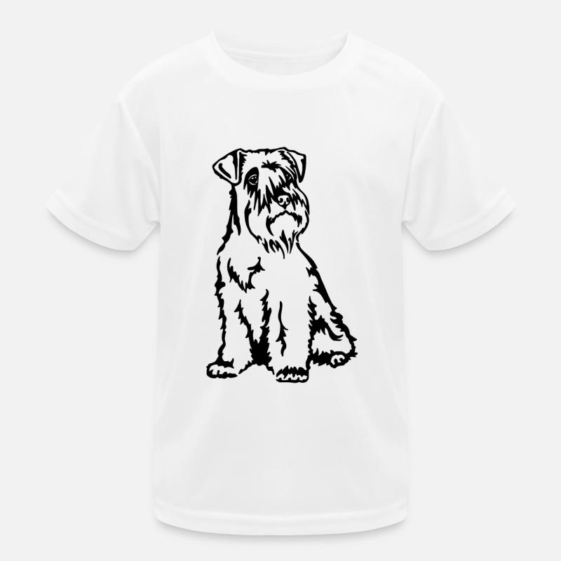 Schnauzer miniature T-shirt sport Enfant