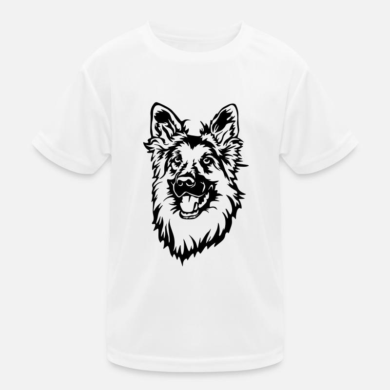 German Shepherd Kids Functional T-Shirt