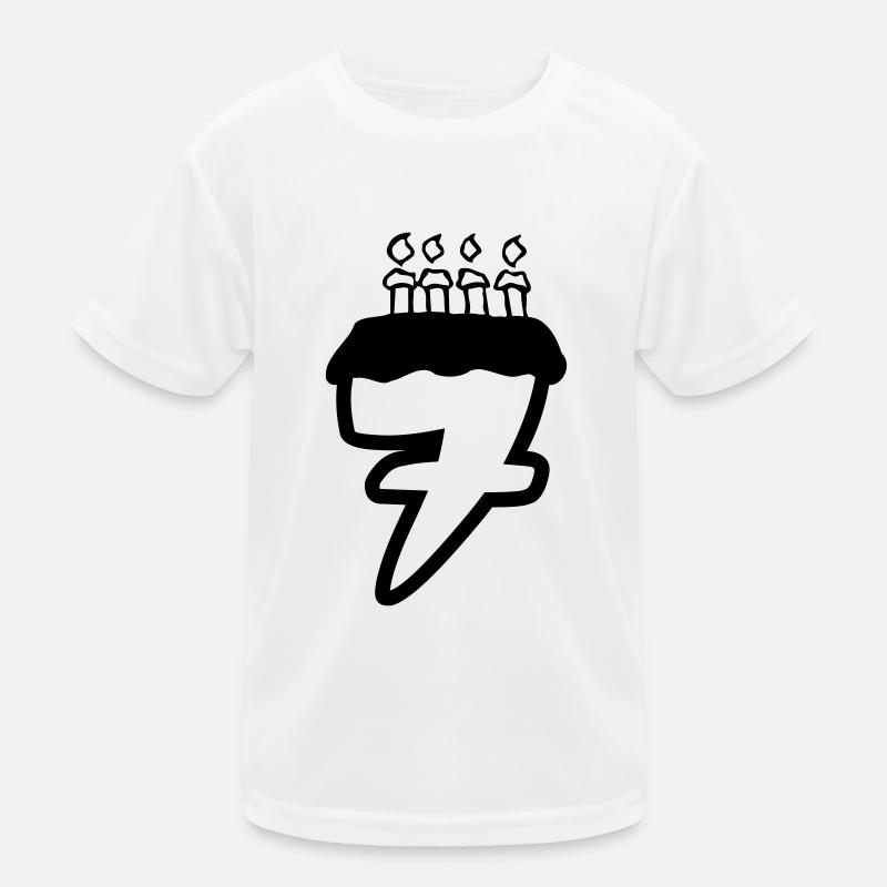 7 Anniversaire T-shirt sport Enfant