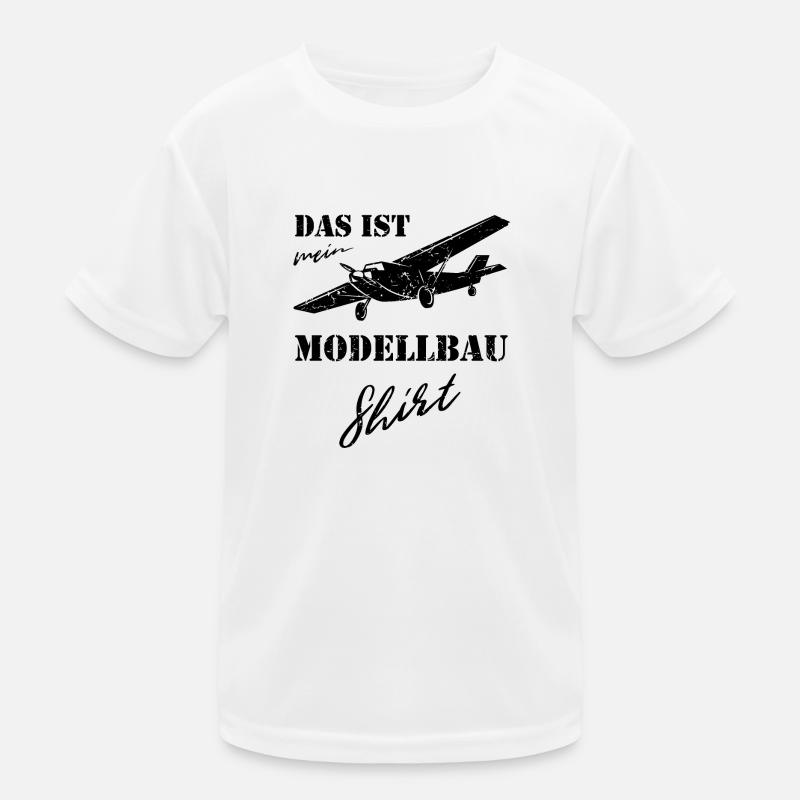 Maquette d’avion T-shirt sport Enfant