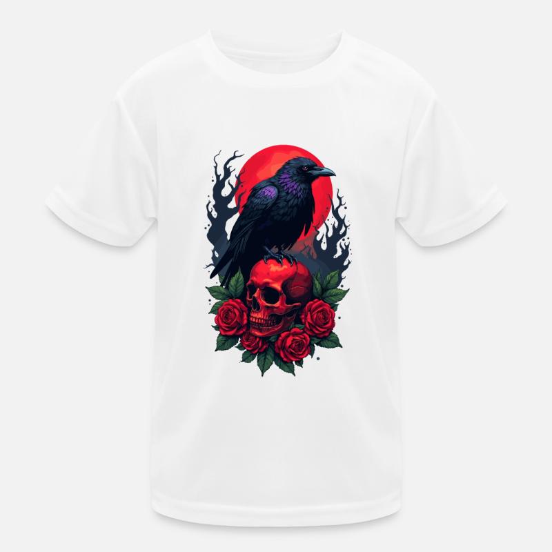 Majestic Crow Kids Functional T-Shirt
