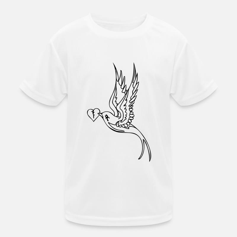 Vogel Kinder Funktions-T-Shirt