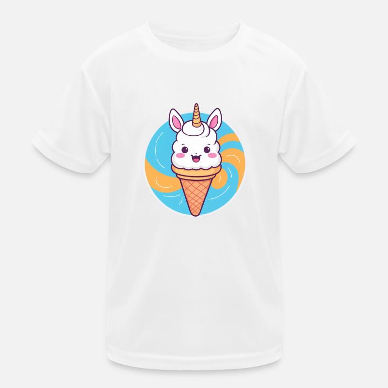 Glace aux oreilles T-shirt sport Enfant