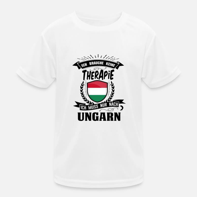 I do not need therapy Hungary Kids Functional T-Shirt