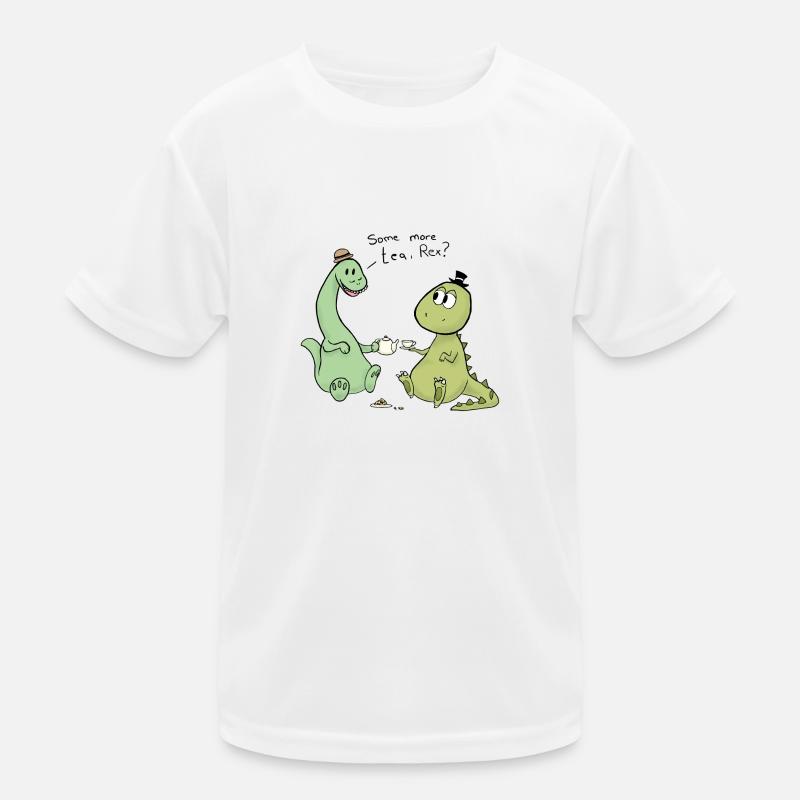 Tea Rex Kinder Funktions-T-Shirt