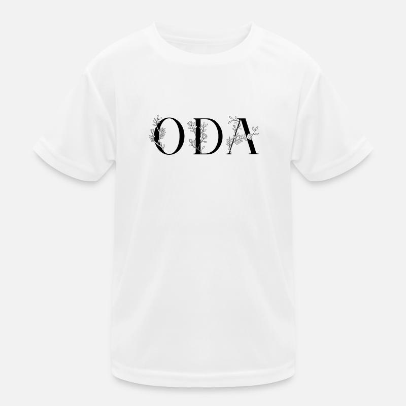 Name - Oda Kinder Funktions-T-Shirt