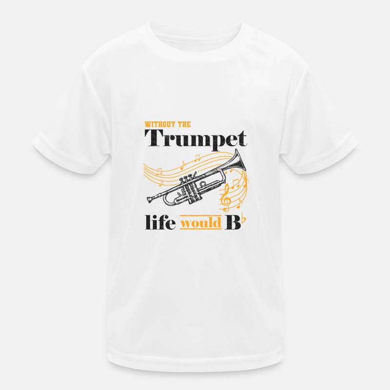 Trompete Kinder Funktions-T-Shirt