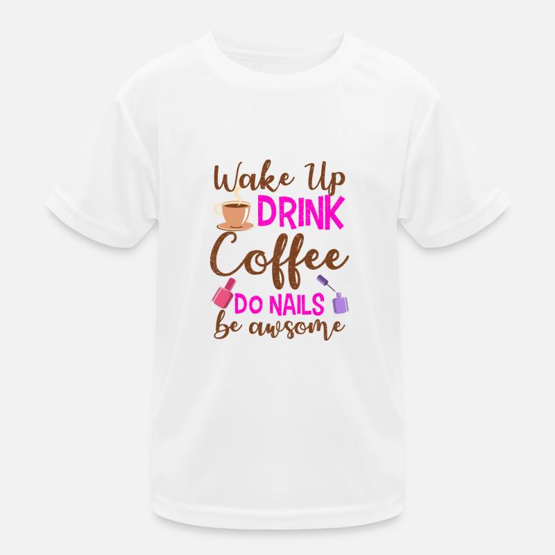 Nail designer Kids Functional T-Shirt