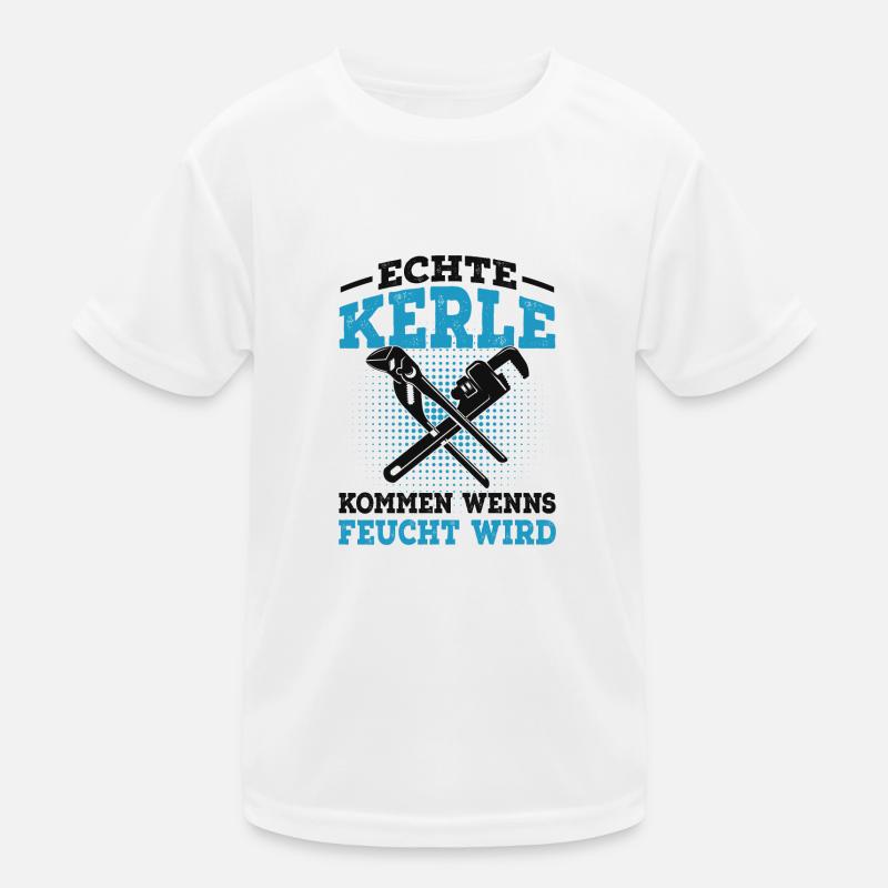 Klempner Kinder Funktions-T-Shirt