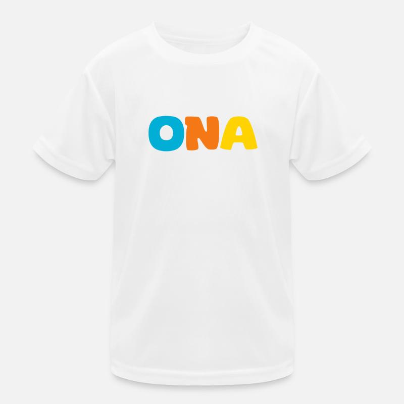 Name - Ona Kinder Funktions-T-Shirt