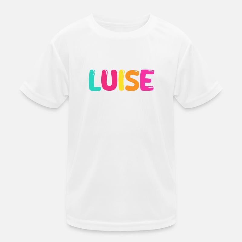 Name - Luise Kinder Funktions-T-Shirt