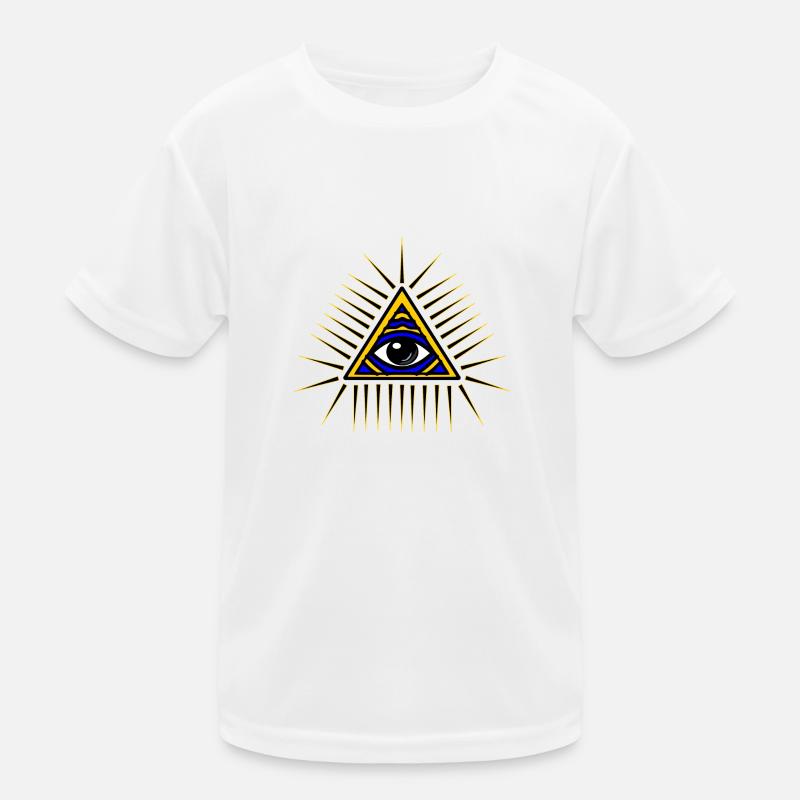 Illuminati Geschenk Idee Kinder Funktions-T-Shirt