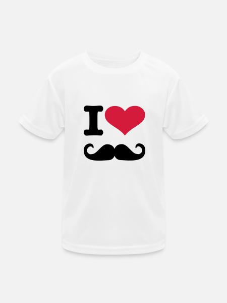 Bart - Kinder Funktions-T-Shirt - Weiß - Vorne