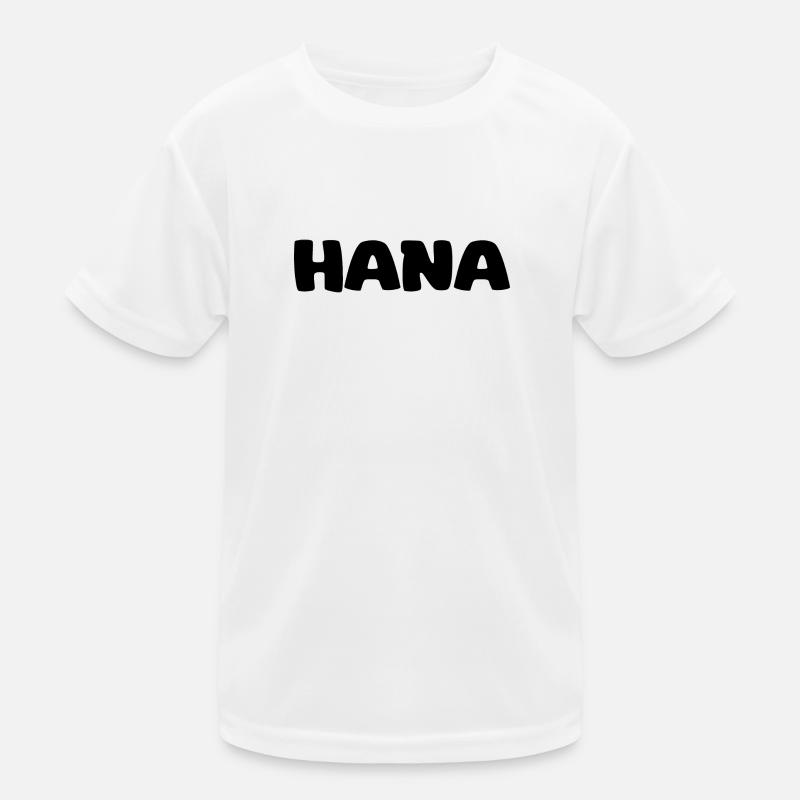 Name - Hana Kinder Funktions-T-Shirt