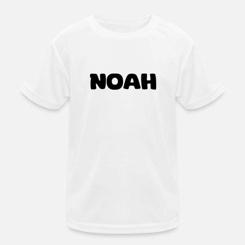 Name - Noah Kinder Funktions-T-Shirt